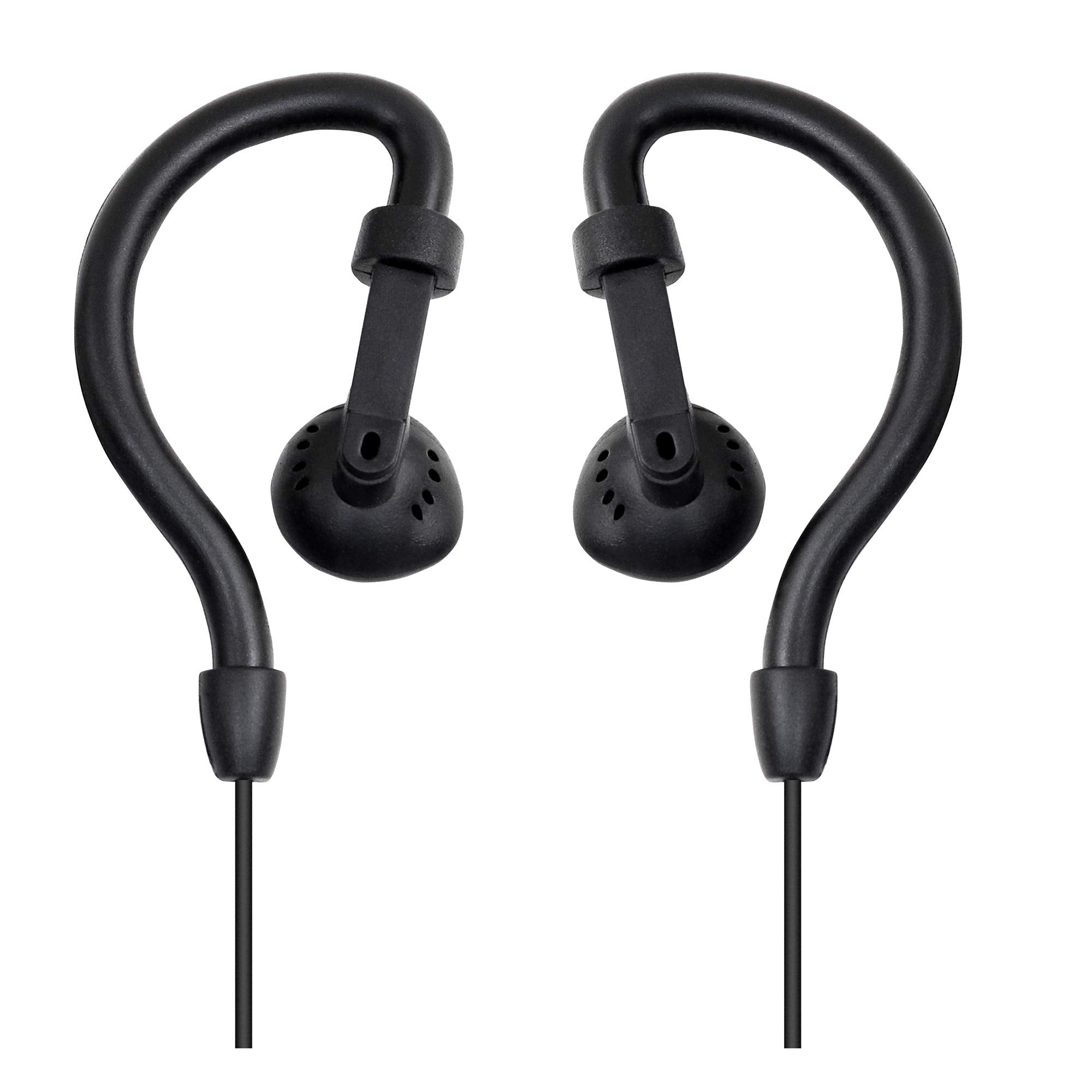 Midland�   Avph4 Ear Clip Headset Headphones For Midland� Gmrs Two Way Radios � Secure Fit   Crystal Clear Communication Built In Microphone And Push To Talk Button